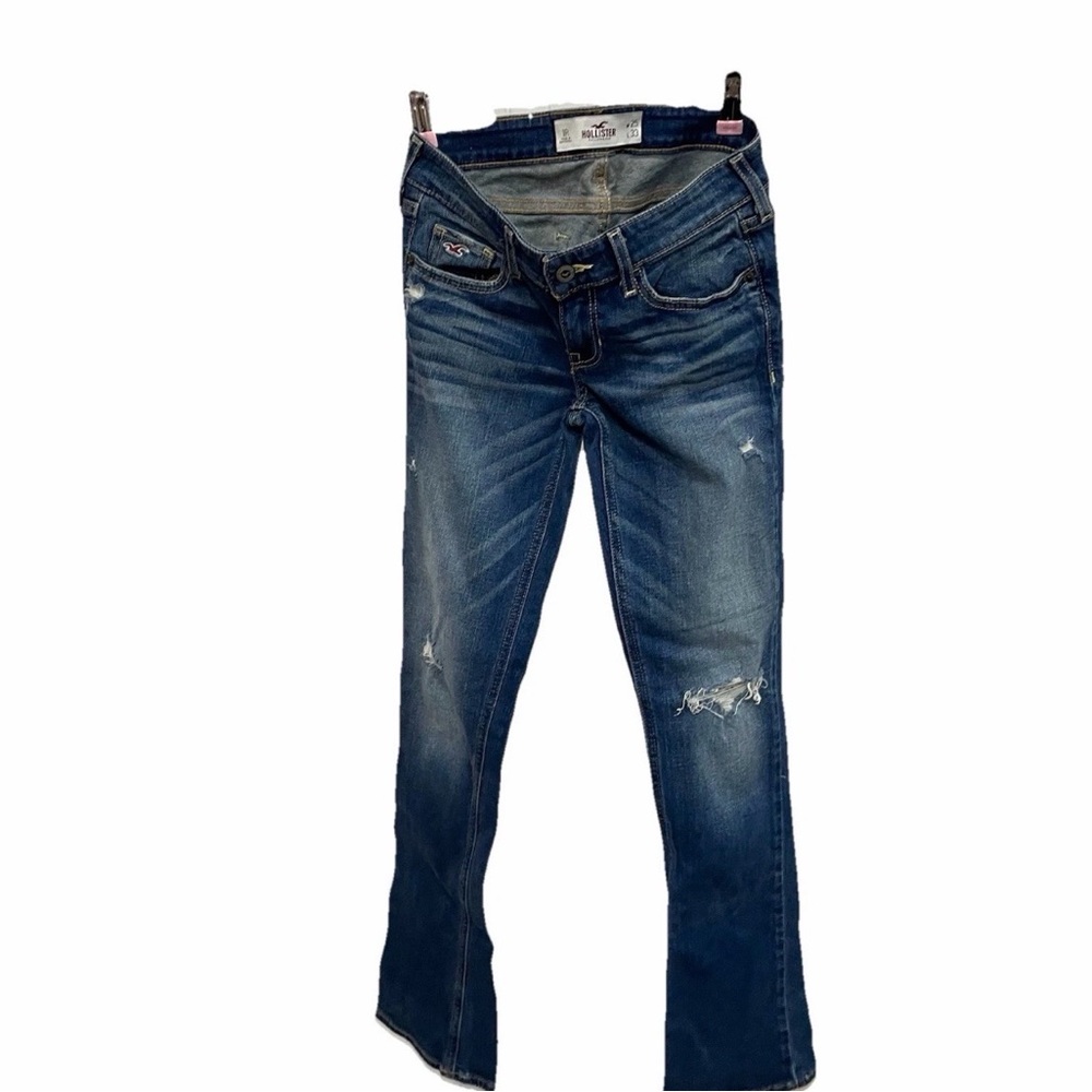 Hollister Distressed Juniors
Jeans Bootleg 25/33 1R